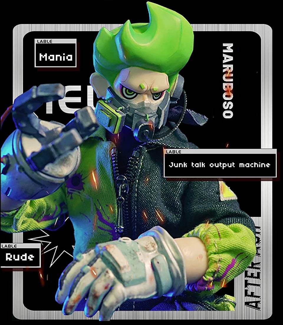 1/8 Doll Boy Girl Robots Soldier Set Figurine Anime Toy 20cm - ToylandEU