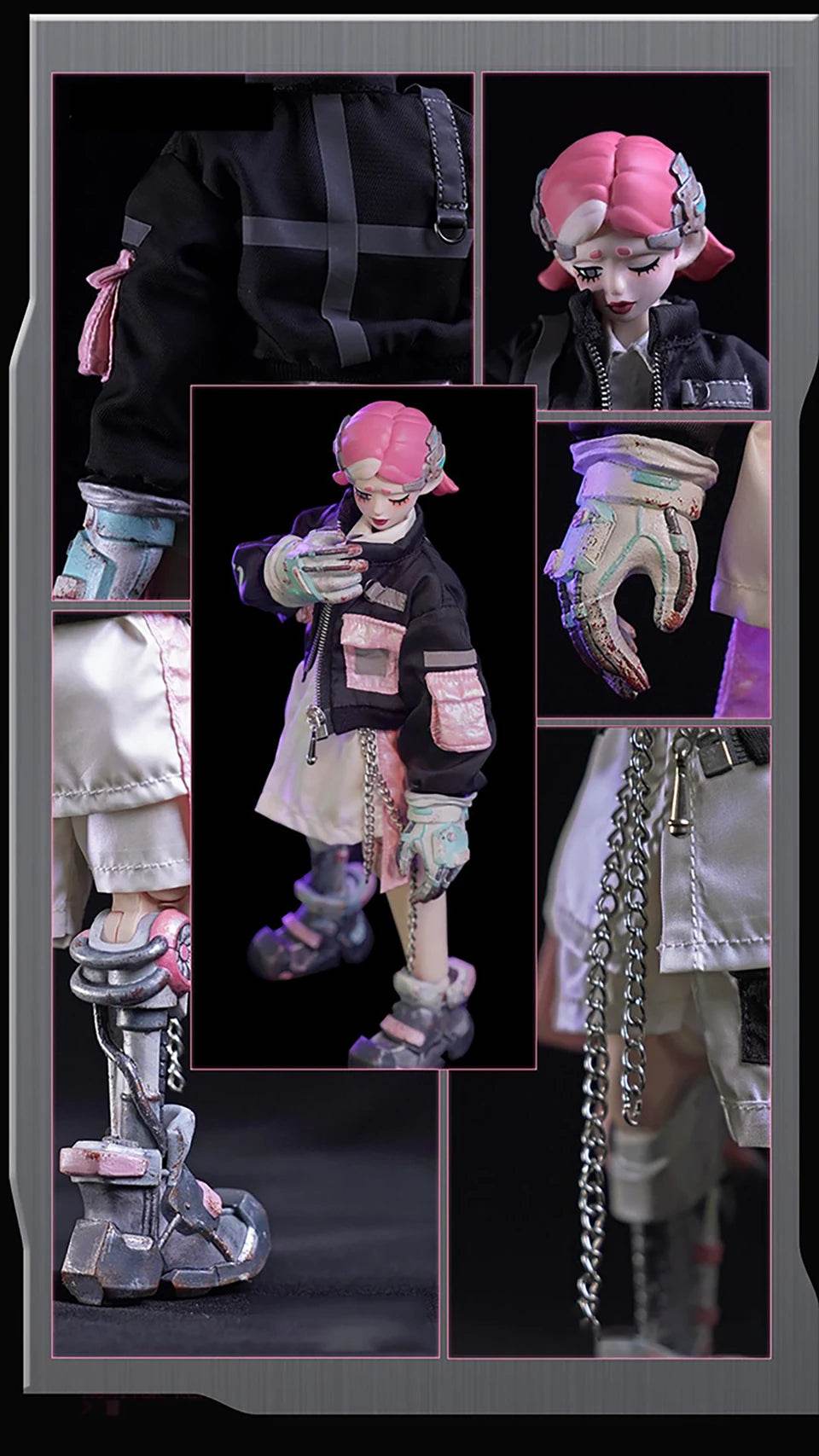 1/8 Doll Boy Girl Robots Soldier Set Figurine Anime Toy 20cm - ToylandEU