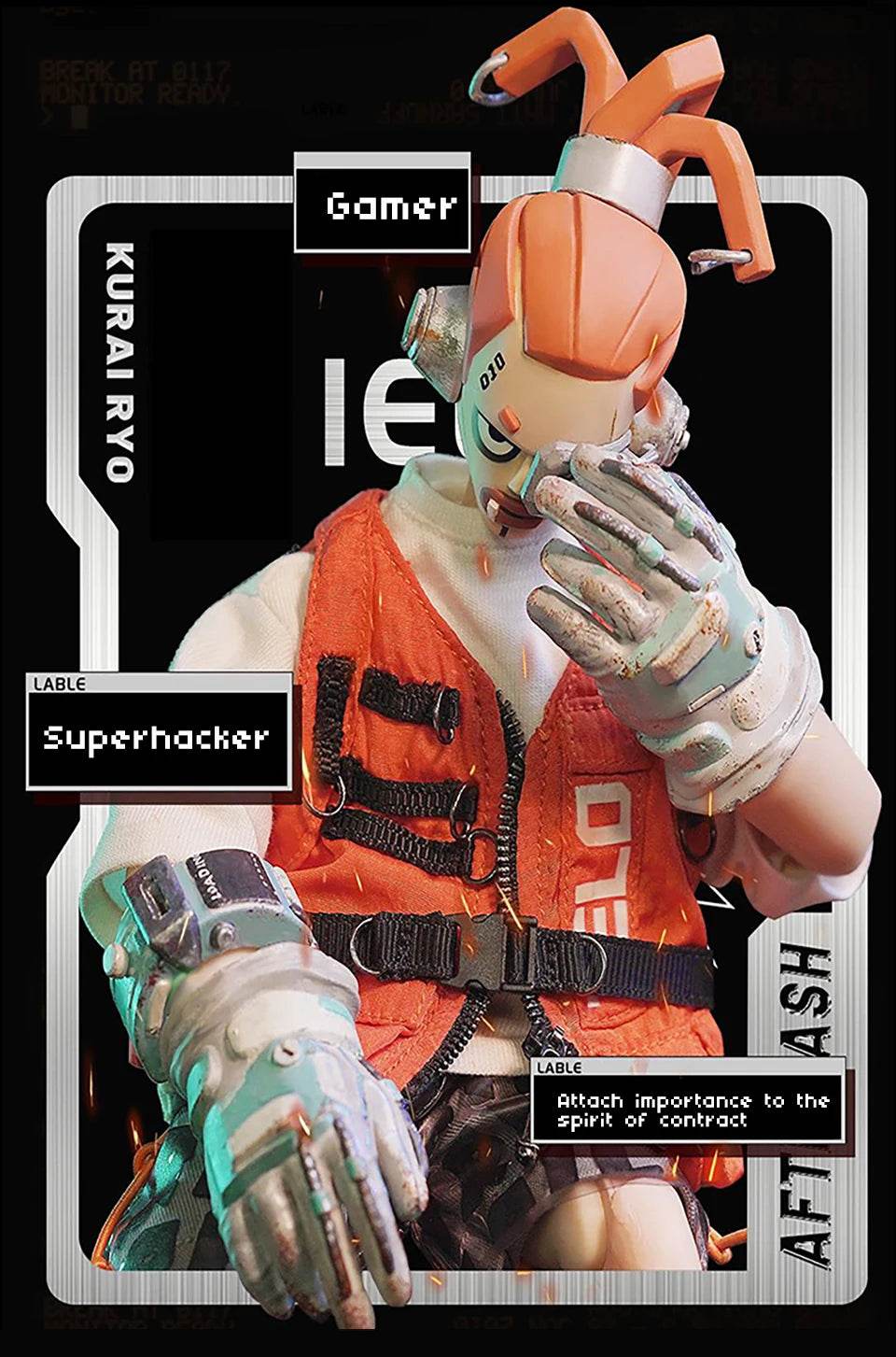 1/8 Doll Boy Girl Robots Soldier Set Figurine Anime Toy 20cm - ToylandEU