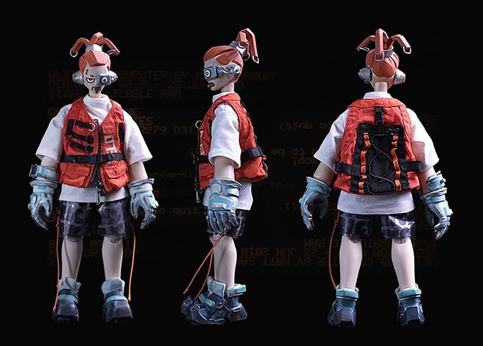 1/8 Doll Boy Girl Robots Soldier Set Figurine Anime Toy 20cm - ToylandEU