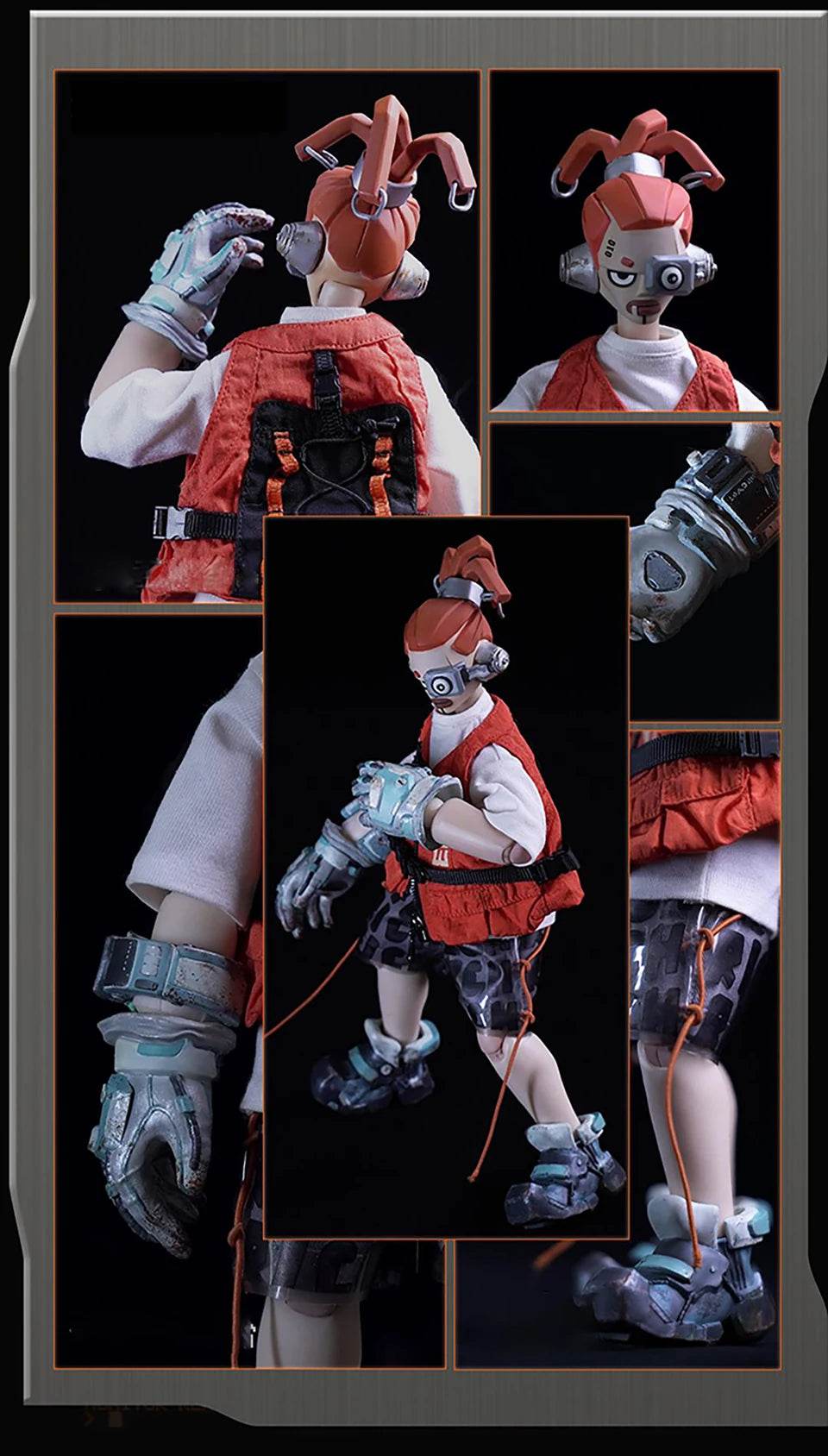 1/8 Doll Boy Girl Robots Soldier Set Figurine Anime Toy 20cm - ToylandEU