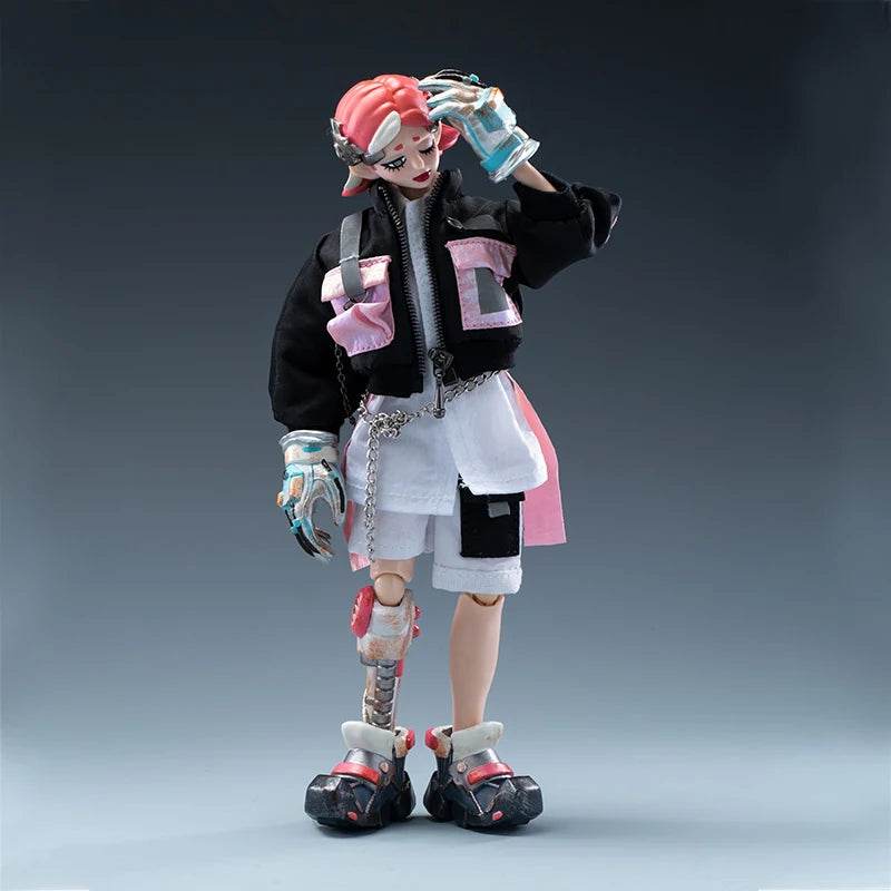 1/8 Doll Boy Girl Robots Soldier Set Figurine Anime Toy 20cm - ToylandEU