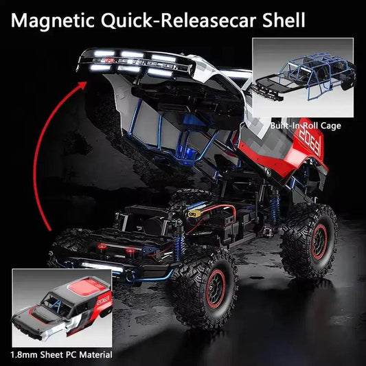  1/8 Scale RC Car With Brushless Power 4WD Offroad RTR -  ToylandEU™
