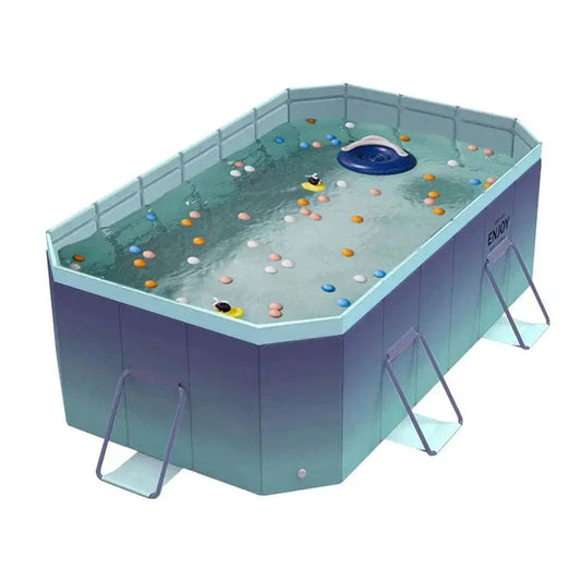  1.8m 2.1m 2.6m 3m PVC Swimming Pool Foldable For Family -  ToylandEU™