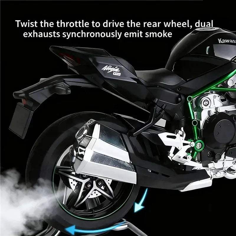 1:9 Diecast Racing Motorcycle Model With Sound And Light - ToylandEU