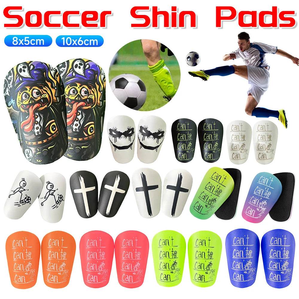1 Pair Soccer Shin Pad Shock Absorber Football Shin Guards Wear-Resistant Mini Shin Guard Soccer Training Leg Protector for Kids - ToylandEU