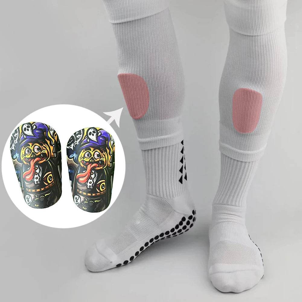 1 Pair Soccer Shin Pad Shock Absorber Football Shin Guards Wear-Resistant Mini Shin Guard Soccer Training Leg Protector for Kids - ToylandEU