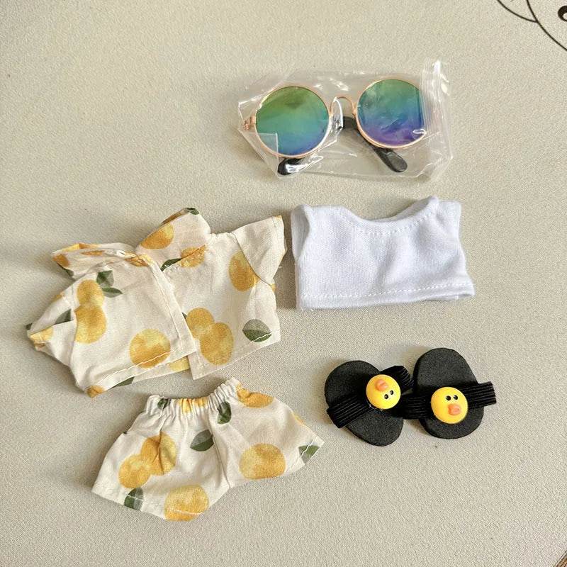 1 Set Hawaii Luxury Clothes for Labubu V1 V2 - ToylandEU