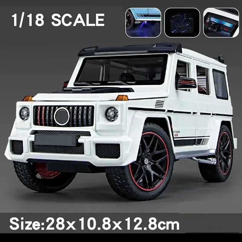  1 To 18 Diecast Alloy Mercedes G800 Car Sound -  ToylandEU™