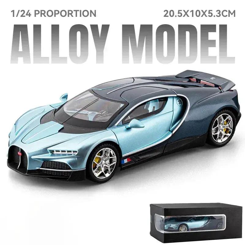  1 To 24 Alloy Diecast Supercar Sound Light PullBack -  ToylandEU™