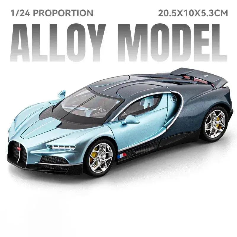  1 To 24 Alloy Diecast Supercar Sound Light PullBack -  ToylandEU™