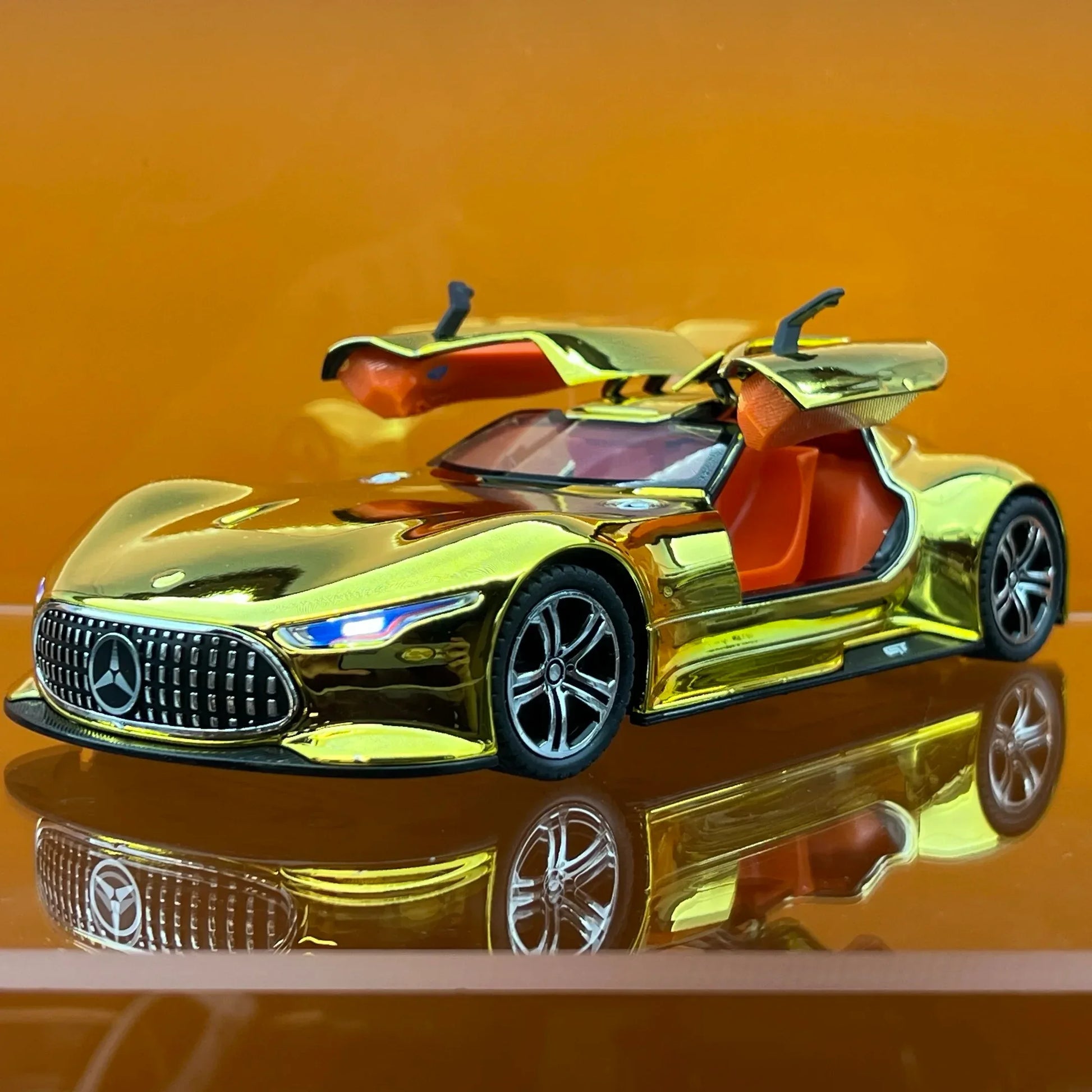 1 To 24 Benz AMG Vision GT Diecast Alloy Model Car With Sound And Lights - ToylandEU