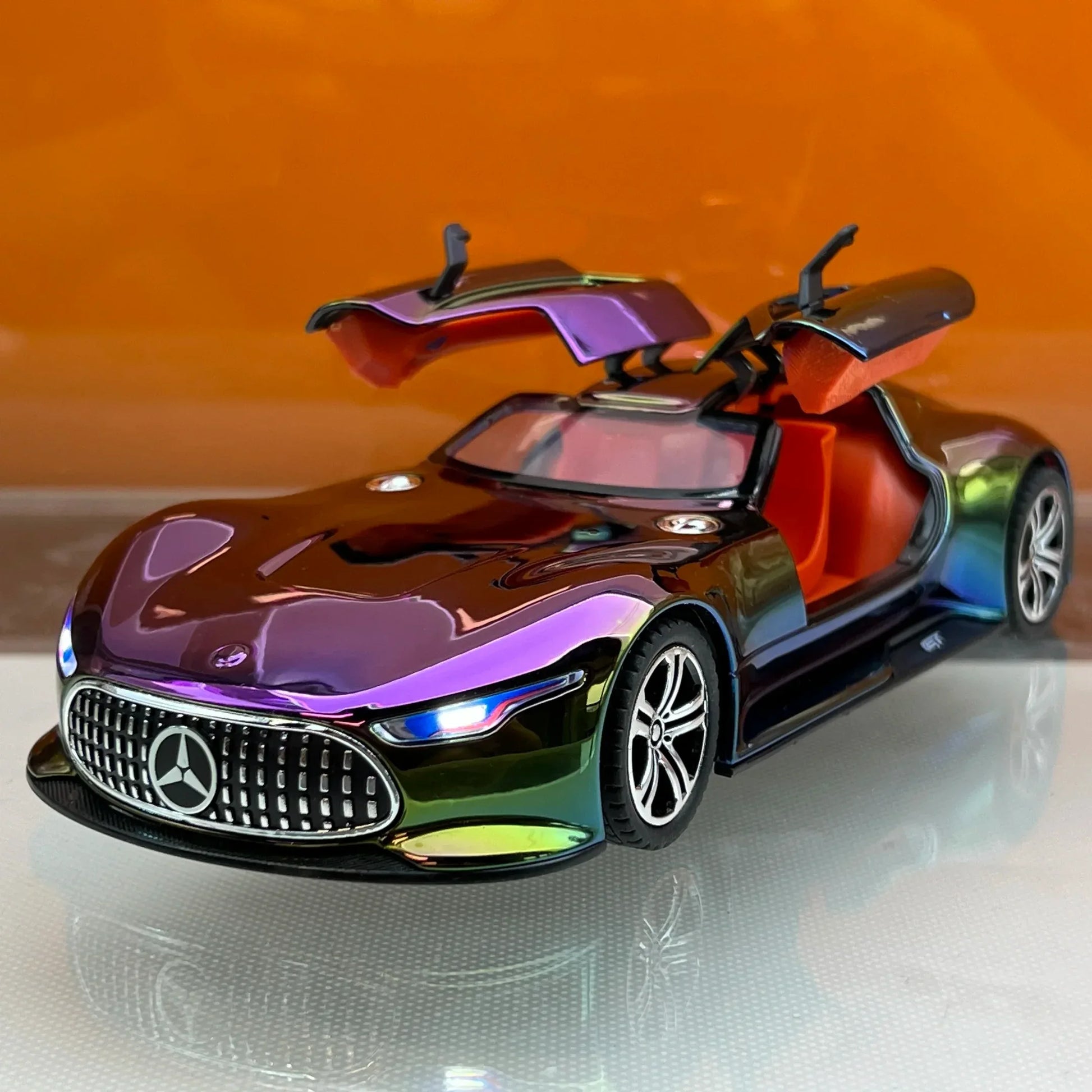 1 To 24 Benz AMG Vision GT Diecast Alloy Model Car With Sound And Lights - ToylandEU