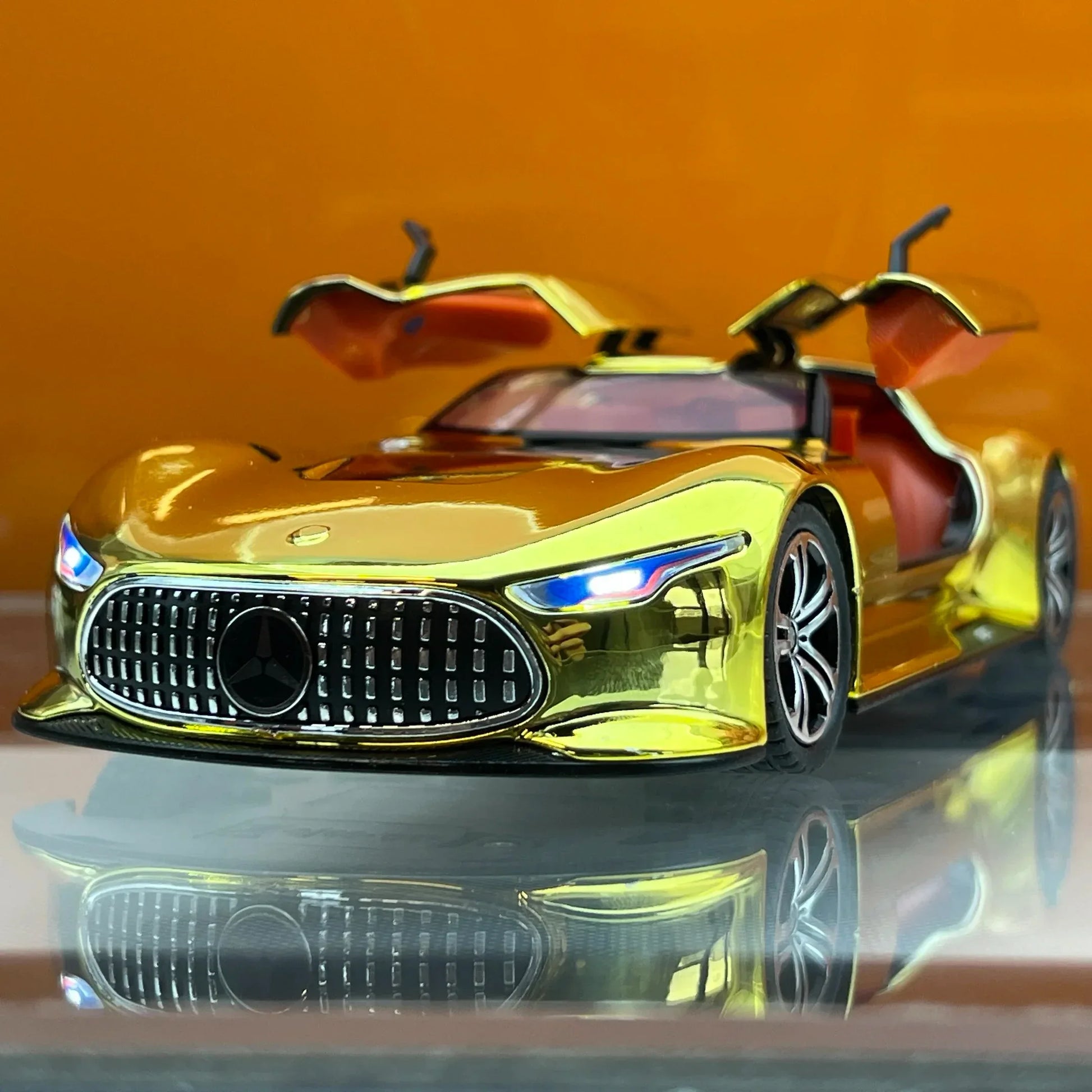 1 To 24 Benz AMG Vision GT Diecast Alloy Model Car With Sound And Lights - ToylandEU