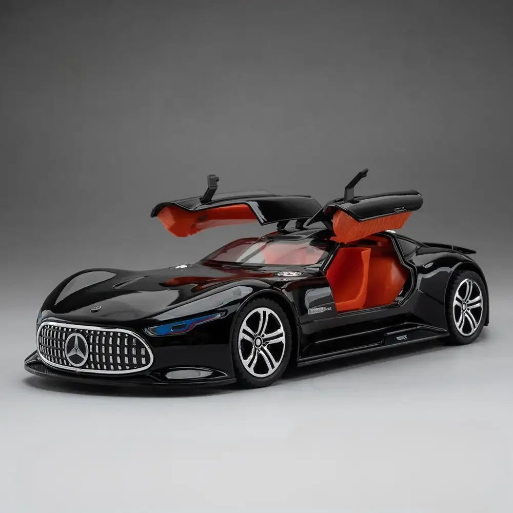 1 To 24 Benz AMG Vision GT Diecast Alloy Model Car With Sound And Lights - ToylandEU
