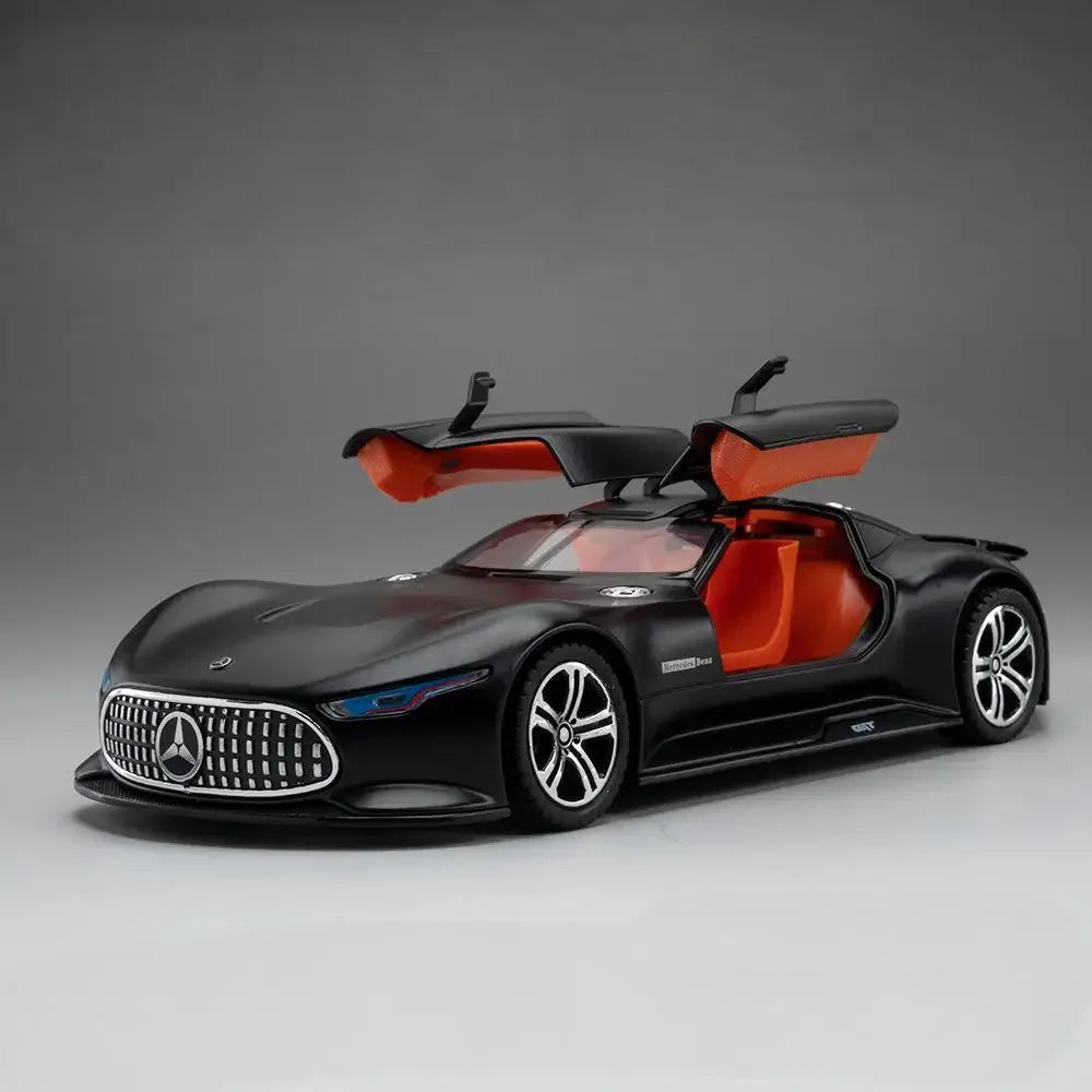 1 To 24 Benz AMG Vision GT Diecast Alloy Model Car With Sound And Lights - ToylandEU