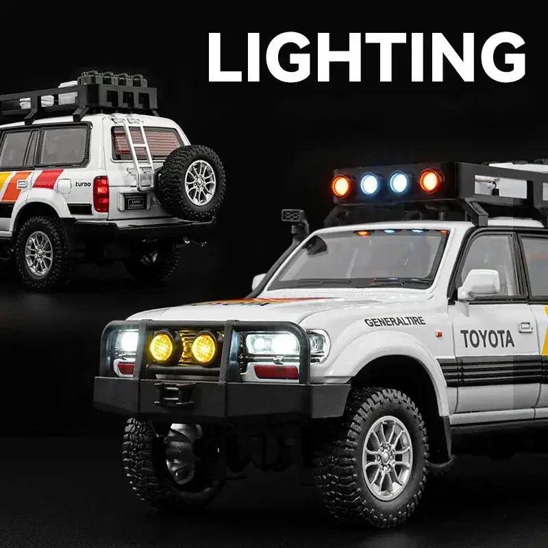  1 To 24 Diecast Alloy Toyota Land Cruiser LC80 Model -  ToylandEU™