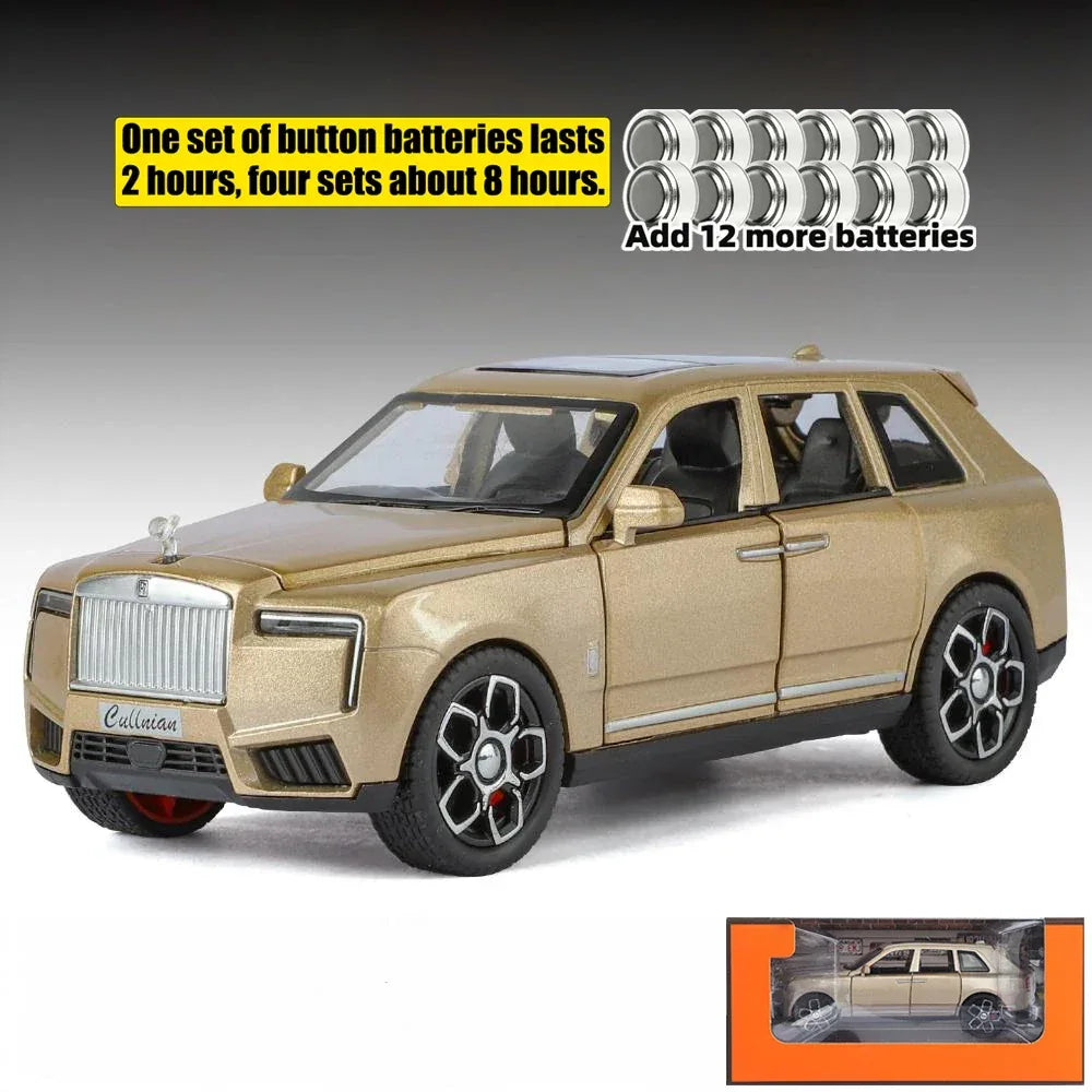 1 To 32 Rolls Royce Cullinan Diecast Car Model Alloy - ToylandEU
