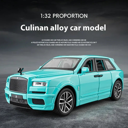 1 To 32 Rolls Royce Cullinan Diecast Metal Model Pull Back Toy Car - ToylandEU