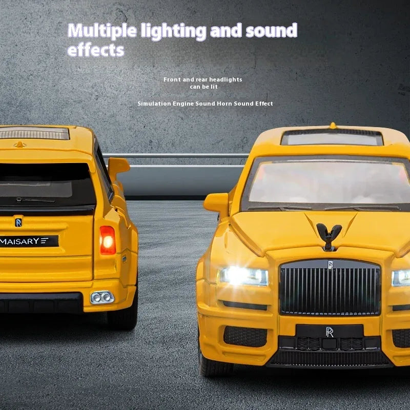 1 To 32 Rolls Royce Cullinan Diecast Metal Model Pull Back Toy Car - ToylandEU