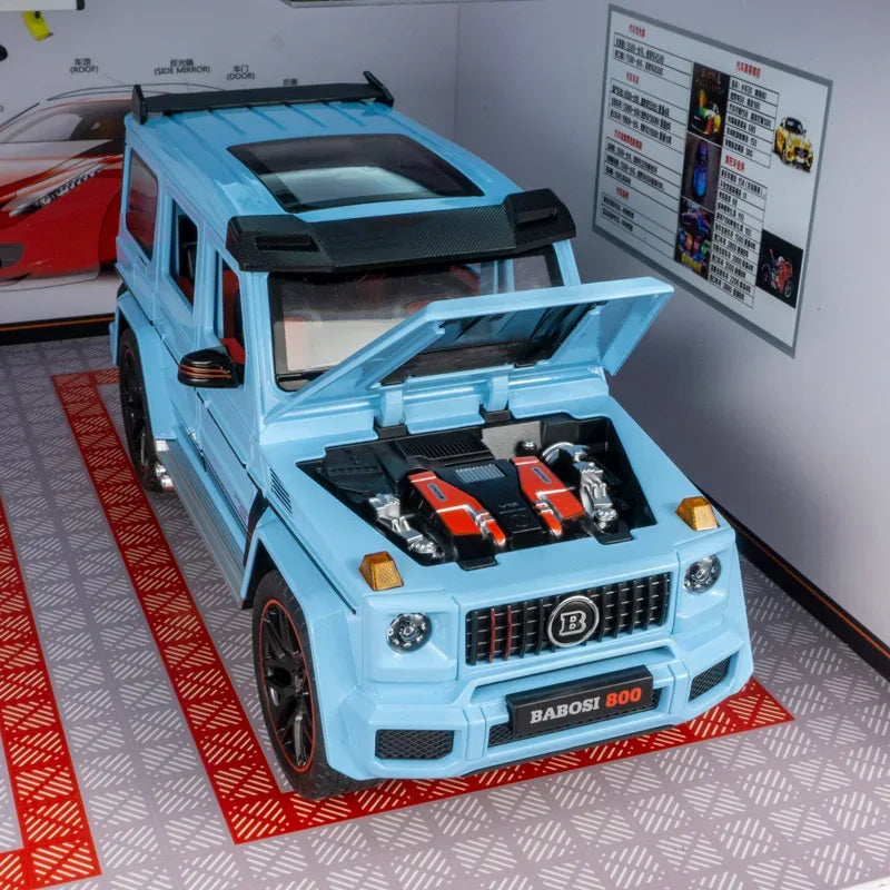 1 to 18 Scale Diecast Alloy Mercedes Benz G800 SUV Model Car - ToylandEU