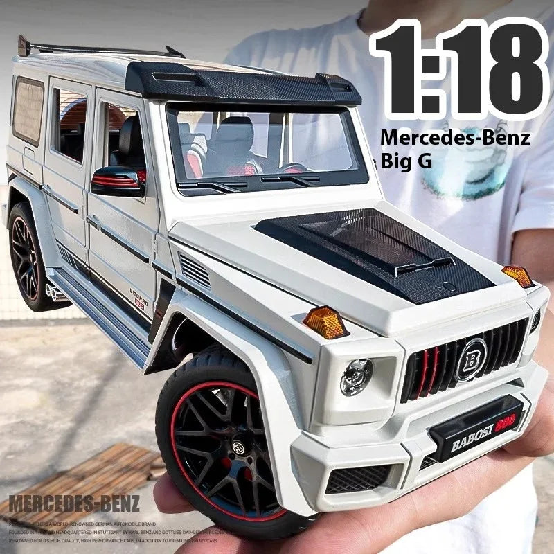 1 to 18 Scale Diecast Alloy Mercedes Benz G800 SUV Model Car - ToylandEU