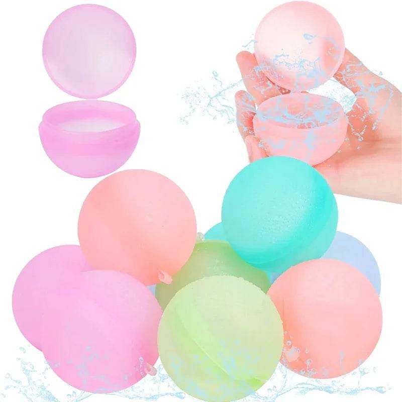 10-30 Pcs Reusable Water Balloons for Kids and Adults Outdoor Activities Kids Pool Beach Bath Toys Water Bomb for Summer Games - ToylandEU