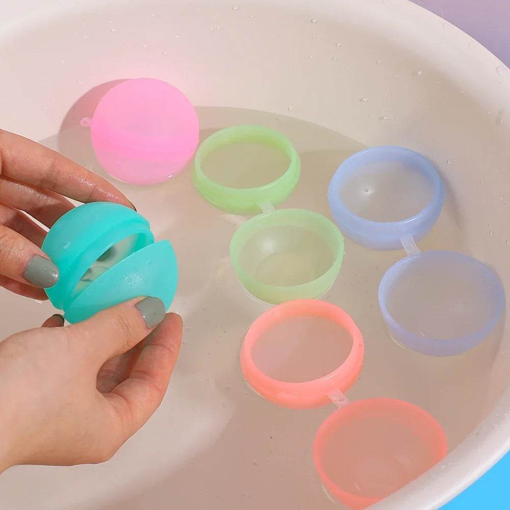 10-30 Pcs Reusable Water Balloons for Kids and Adults Outdoor Activities Kids Pool Beach Bath Toys Water Bomb for Summer Games - ToylandEU