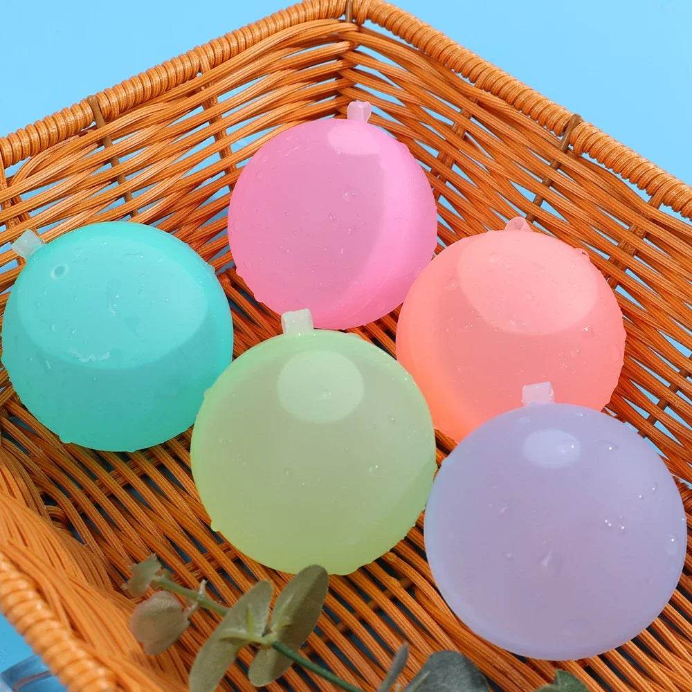 10-30 Pcs Reusable Water Balloons for Kids and Adults Outdoor Activities Kids Pool Beach Bath Toys Water Bomb for Summer Games - ToylandEU