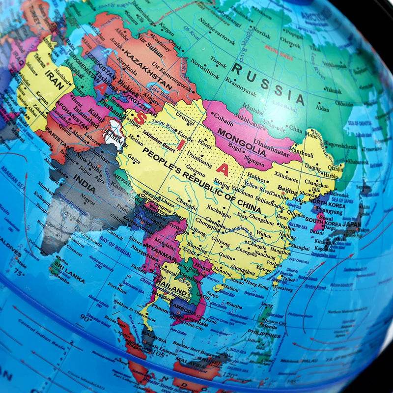 10.6cm Adults Children Discovery Learning World Map Globe - ToylandEU