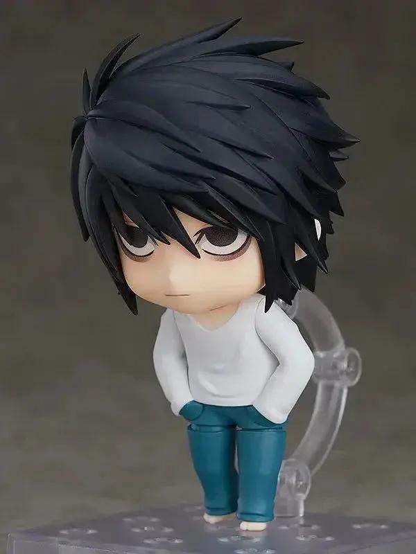 10 CM Death Note L and Yagami Light Anime Figurines, Kawaii Cute Chibi Action Figures PVC Toys Collection - ToylandEU