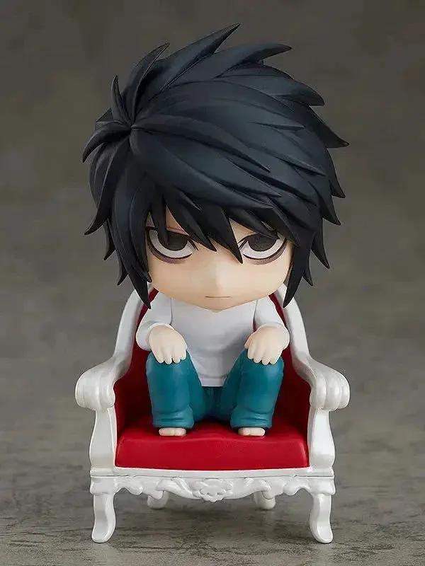 10 CM Death Note L and Yagami Light Anime Figurines, Kawaii Cute Chibi Action Figures PVC Toys Collection - ToylandEU