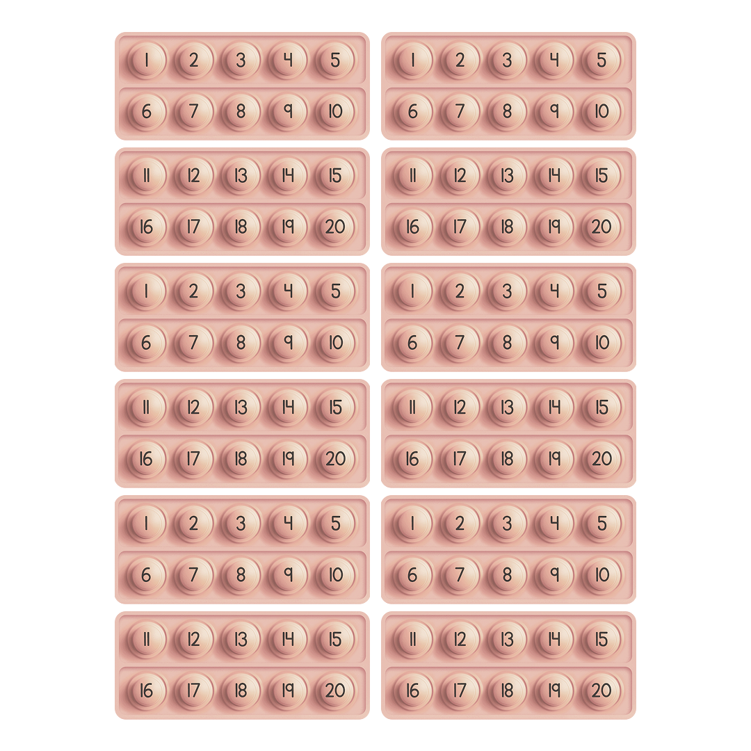 10 Frame Fidgets | Counting to 20 | Toylandeu™