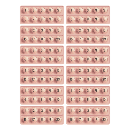 10 Frame Fidgets | Counting to 20 | Toylandeu™