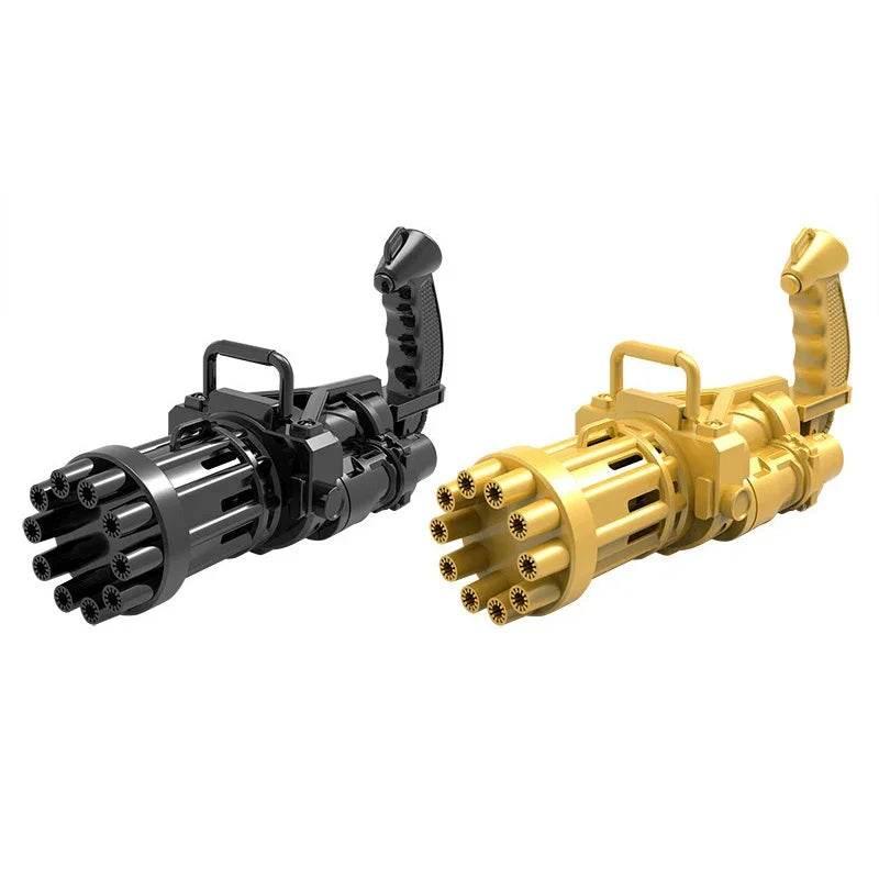 10 Hole Electric Gatling Bubble Machine for Kids Outdoor Fun - ToylandEU