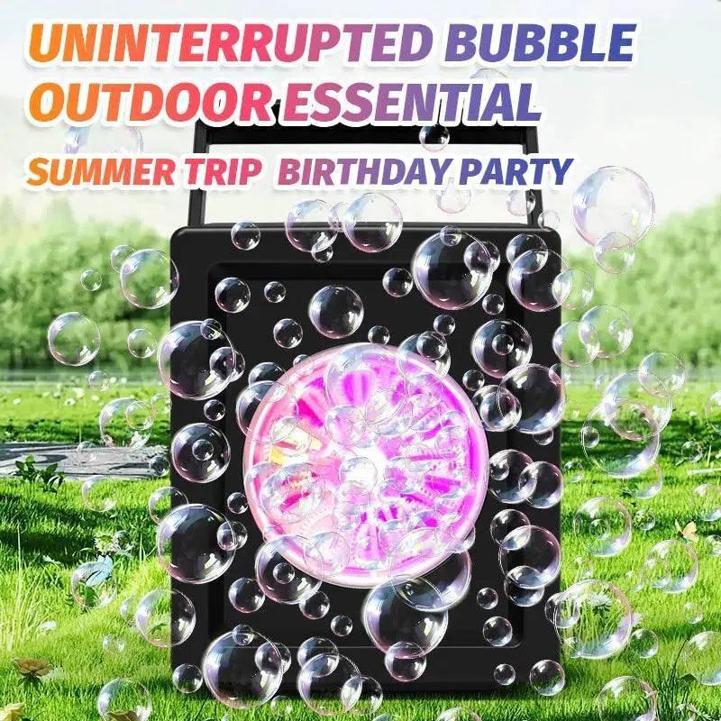  10 Hole Fully Automatic Bubble Blowing Toy for Outdoor Fun -  ToylandEU™