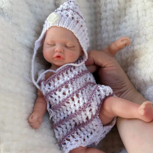  10 Inch Silicone Reborn Doll Lifelike Painted Skin -  ToylandEU™