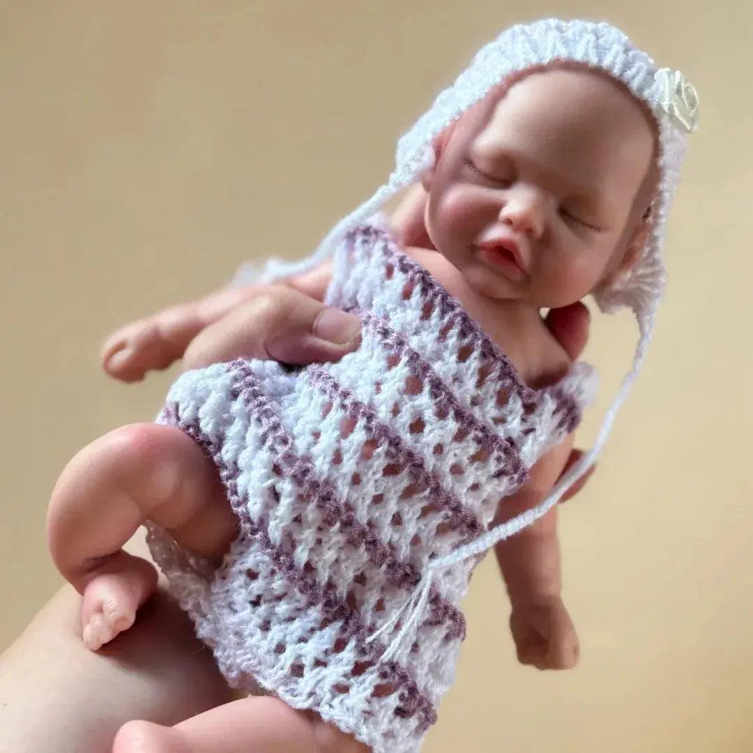  10 Inch Silicone Reborn Doll Lifelike Painted Skin -  ToylandEU™