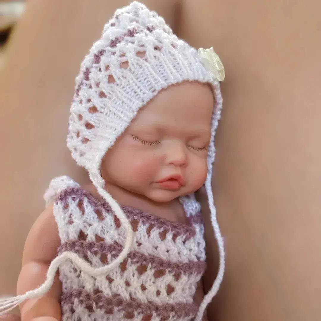  10 Inch Silicone Reborn Doll Lifelike Painted Skin -  ToylandEU™
