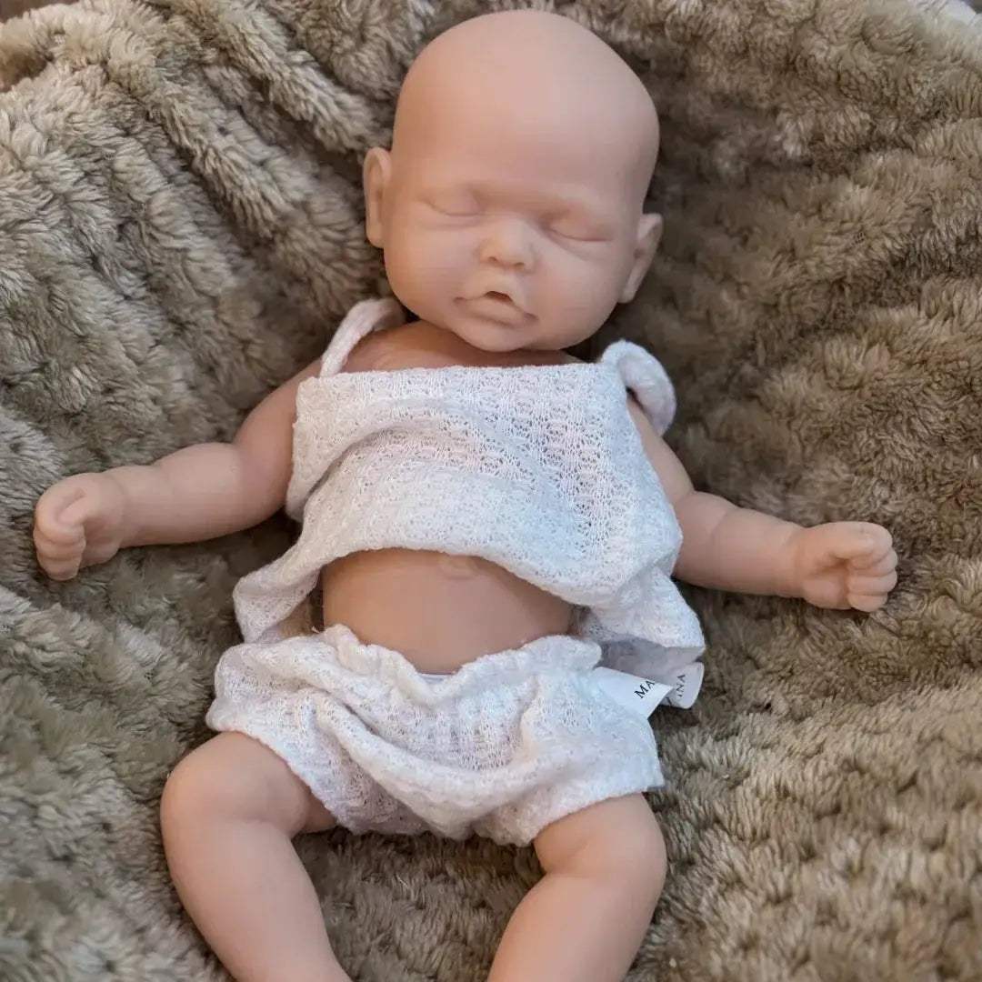  10 Inch Silicone Reborn Doll Lifelike Painted Skin -  ToylandEU™