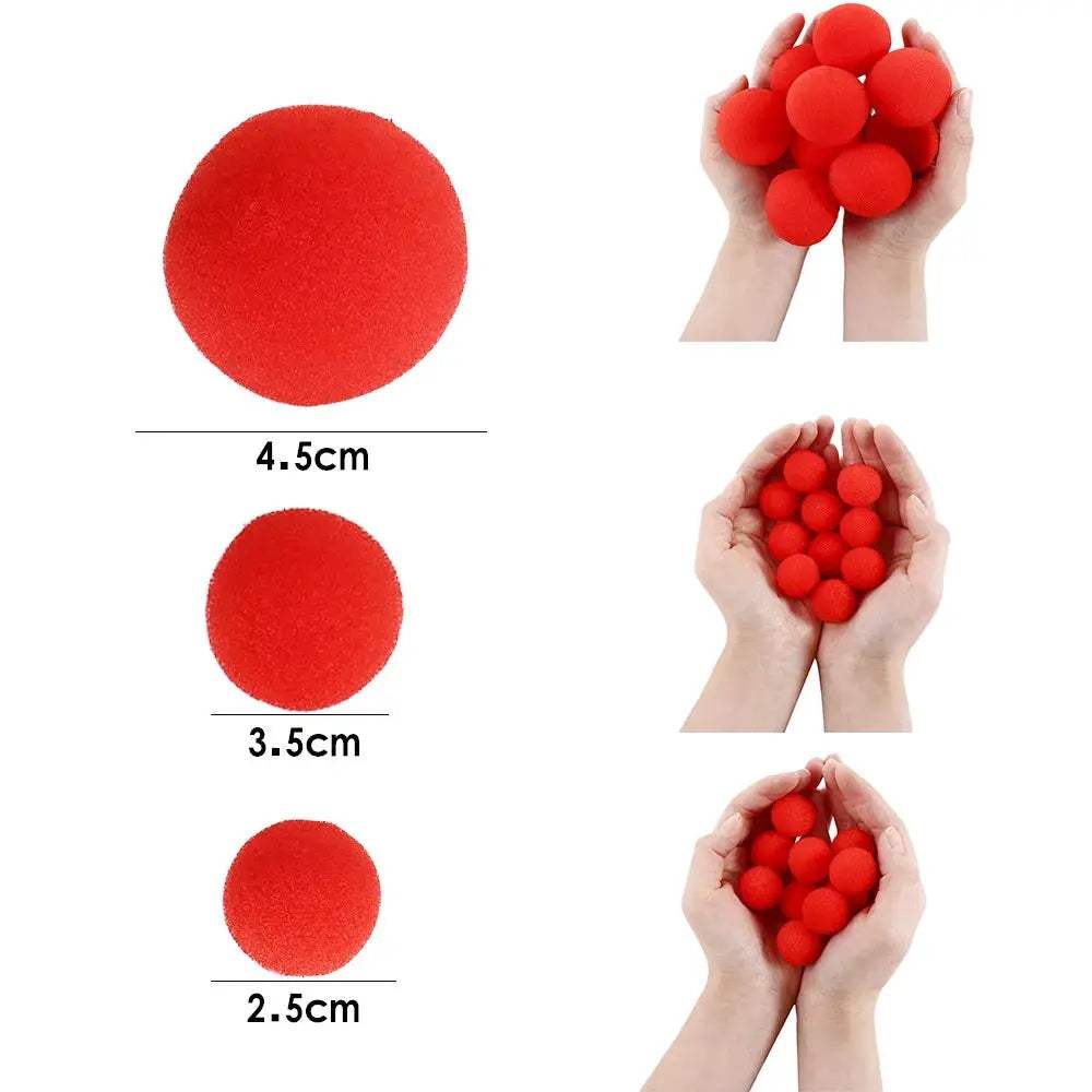 10 Piece Magic Sponge Balls For Close Up Tricks Illusions - ToylandEU