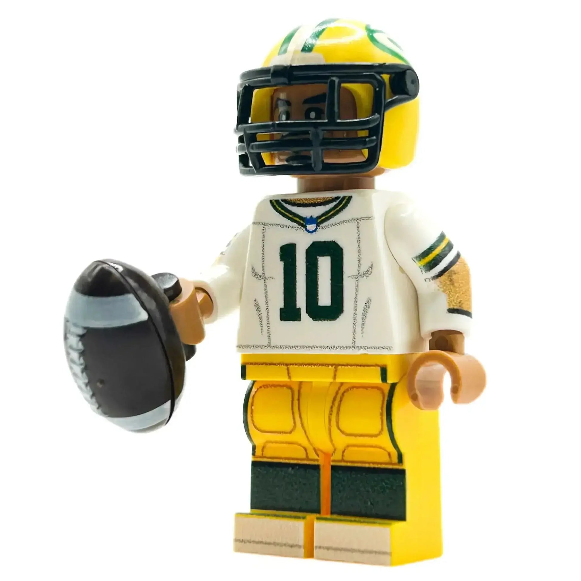  LEGO Football Minifigure Quarterback Green Bay Printed -  ToylandEU™