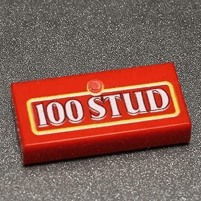  LEGO 1x2 Tile Custom Printed Premium For Builders -  ToylandEU™