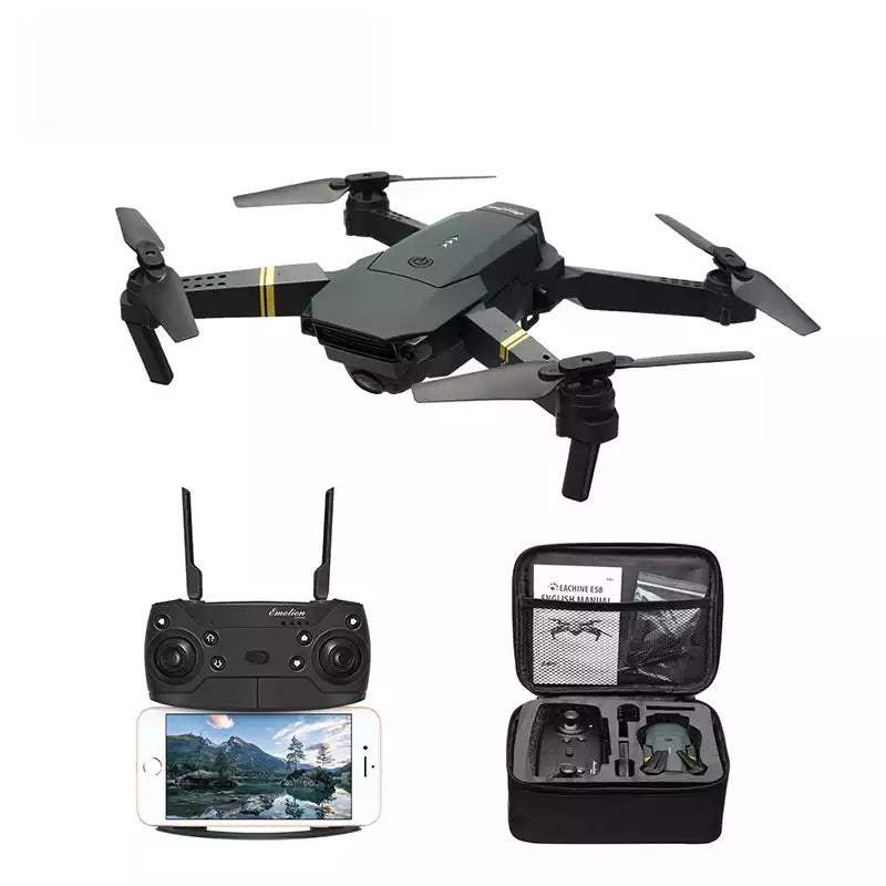 E58 Folding Aerial Drone | 6-Channel