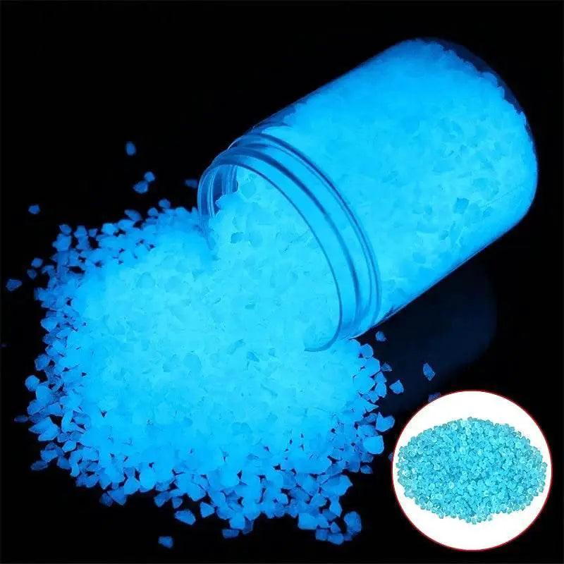  1000pcs Luminous Sand Glow In Dark Pebbles For Home Garden -  ToylandEU™