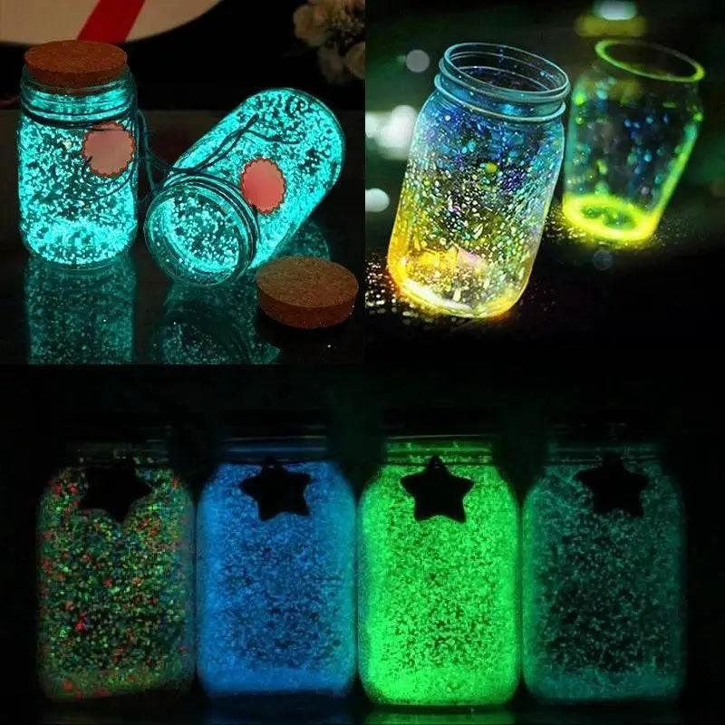  1000pcs Luminous Sand Glow In Dark Pebbles For Home Garden -  ToylandEU™