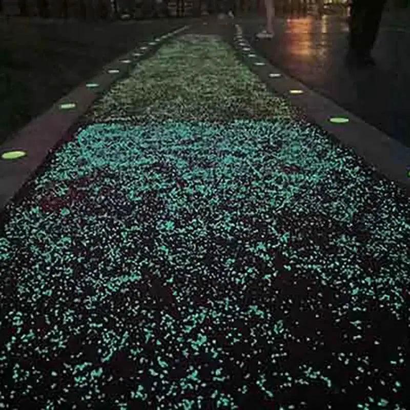  1000pcs Luminous Sand Glow In Dark Pebbles For Home Garden -  ToylandEU™