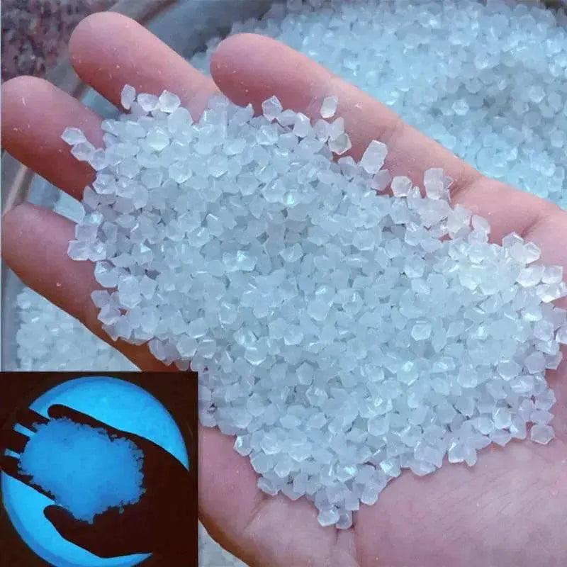  1000pcs Luminous Sand Glow In Dark Pebbles For Home Garden -  ToylandEU™