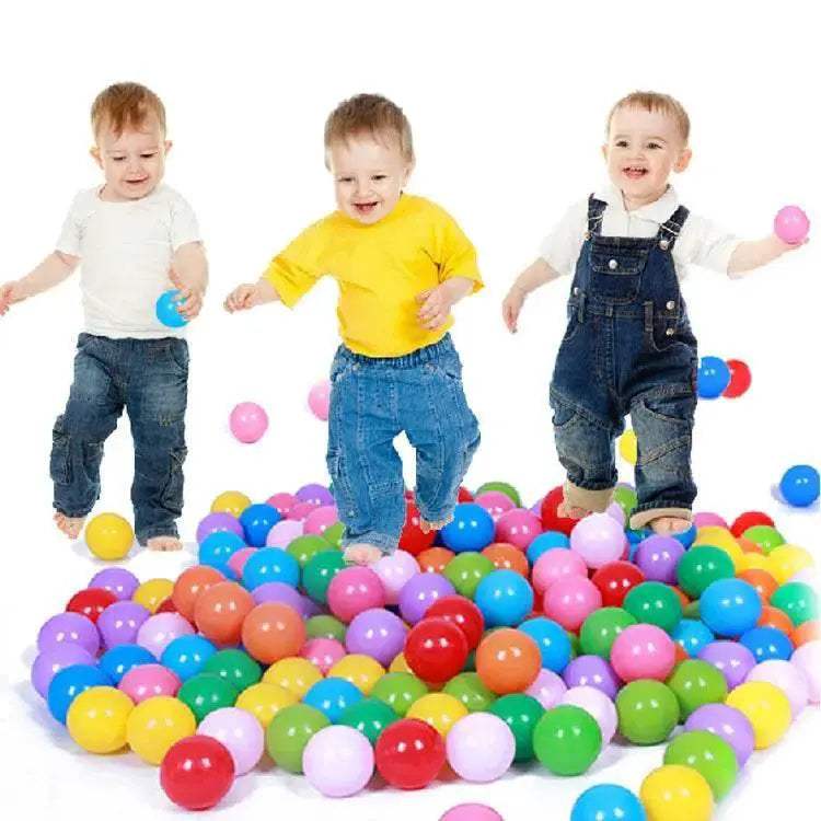  100PCS Outdoor Sport Ball Colorful Soft Water Swim Toys -  ToylandEU™