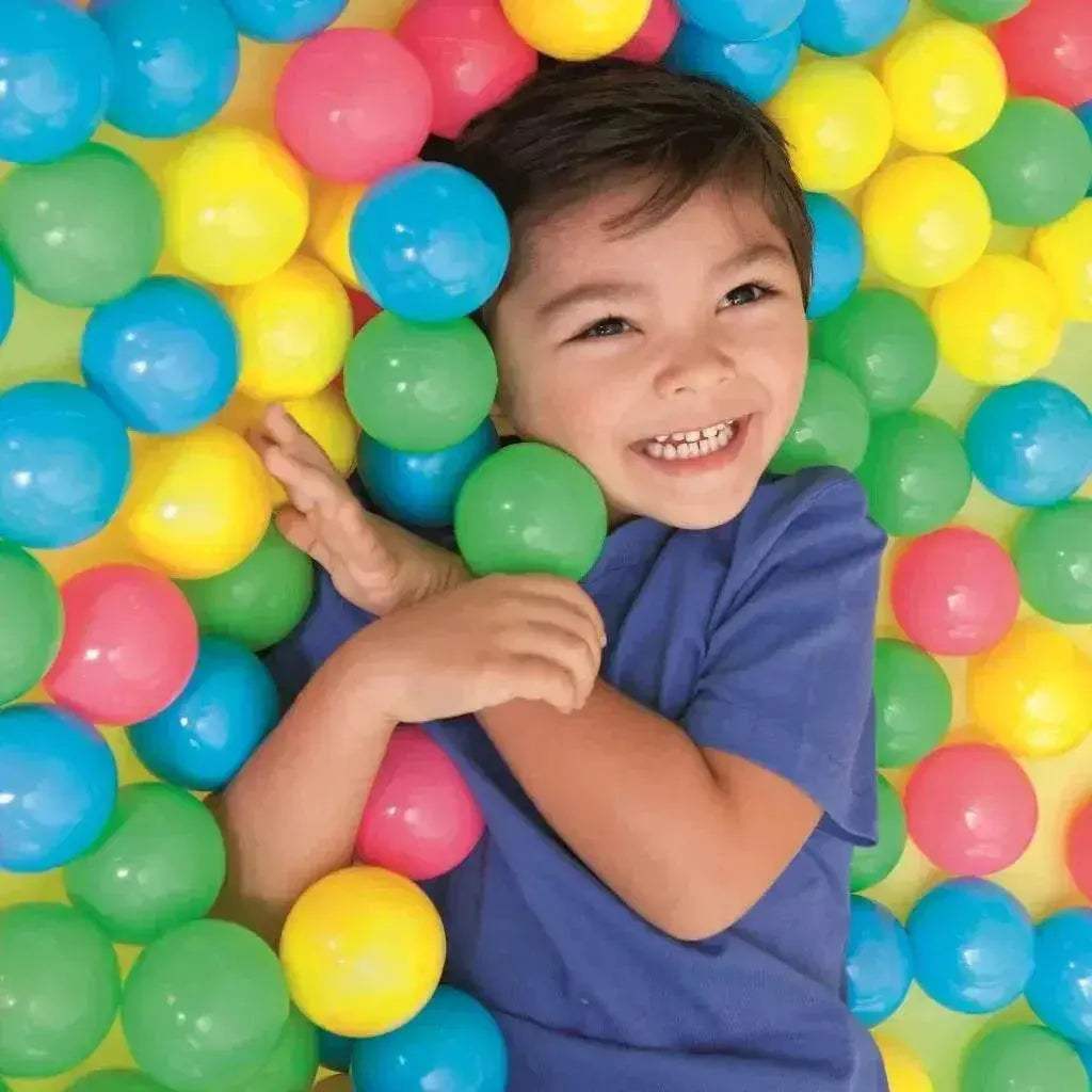 100Pcs Eco-Friendly Colorful Ball Soft Plastic Ocean Ball Gifts - ToylandEU